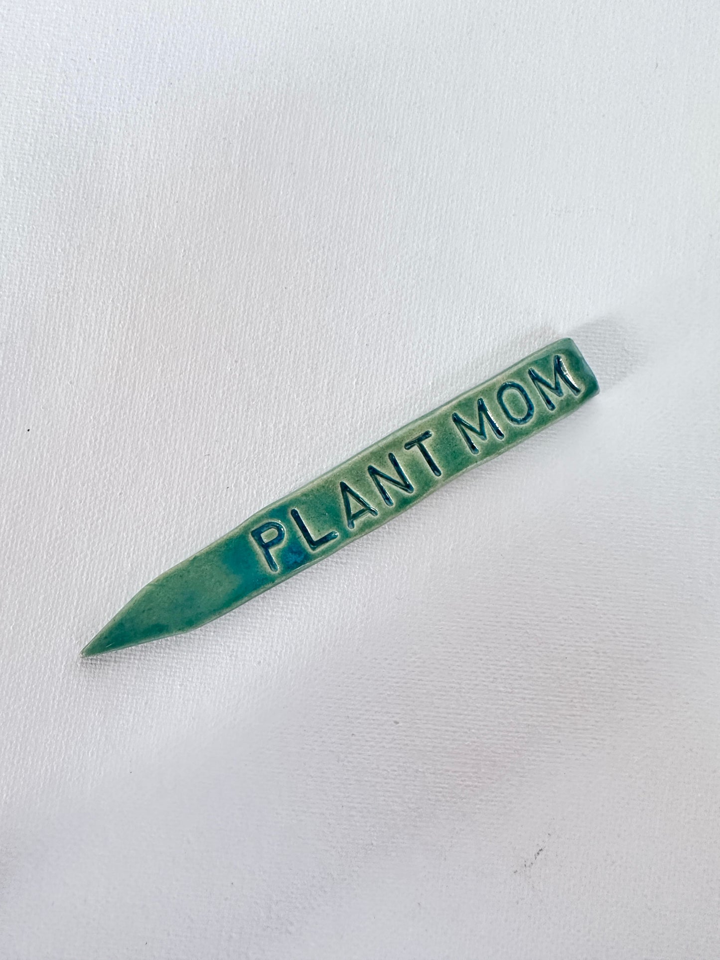 ‘PLANT MOM’ herb stake