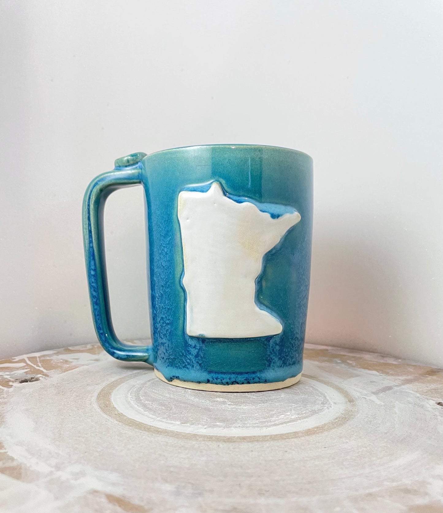 AQUA GREEN {MN} MUG